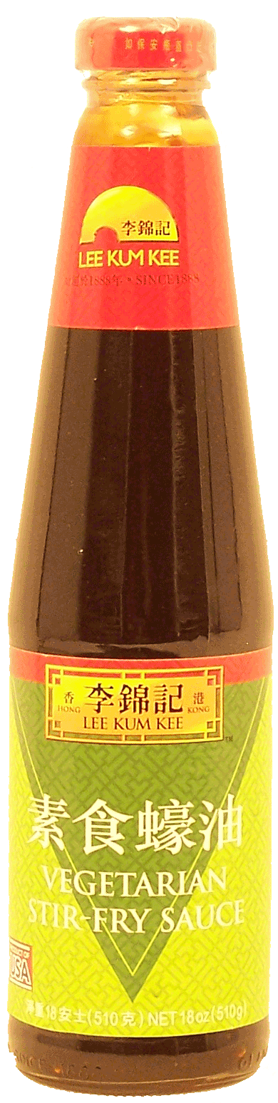 Lee Kum Kee  vegetarian stir-fry sauce, product of USA Full-Size Picture